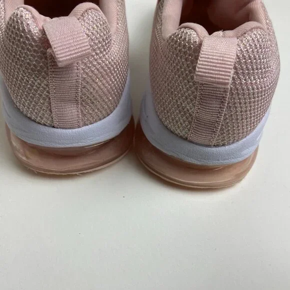 Girl’s Sparkly Pink Slip On Sneaker Size 12 - Picture 5 of 7